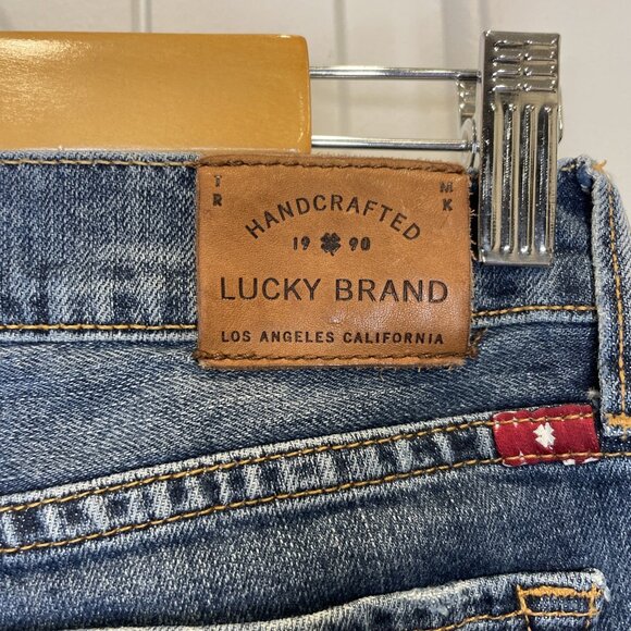 Lucky Brand Women’s 2/26 Sienna Cigarette Blue Jeans Stretch Denim Straight Leg - Picture 8 of 10